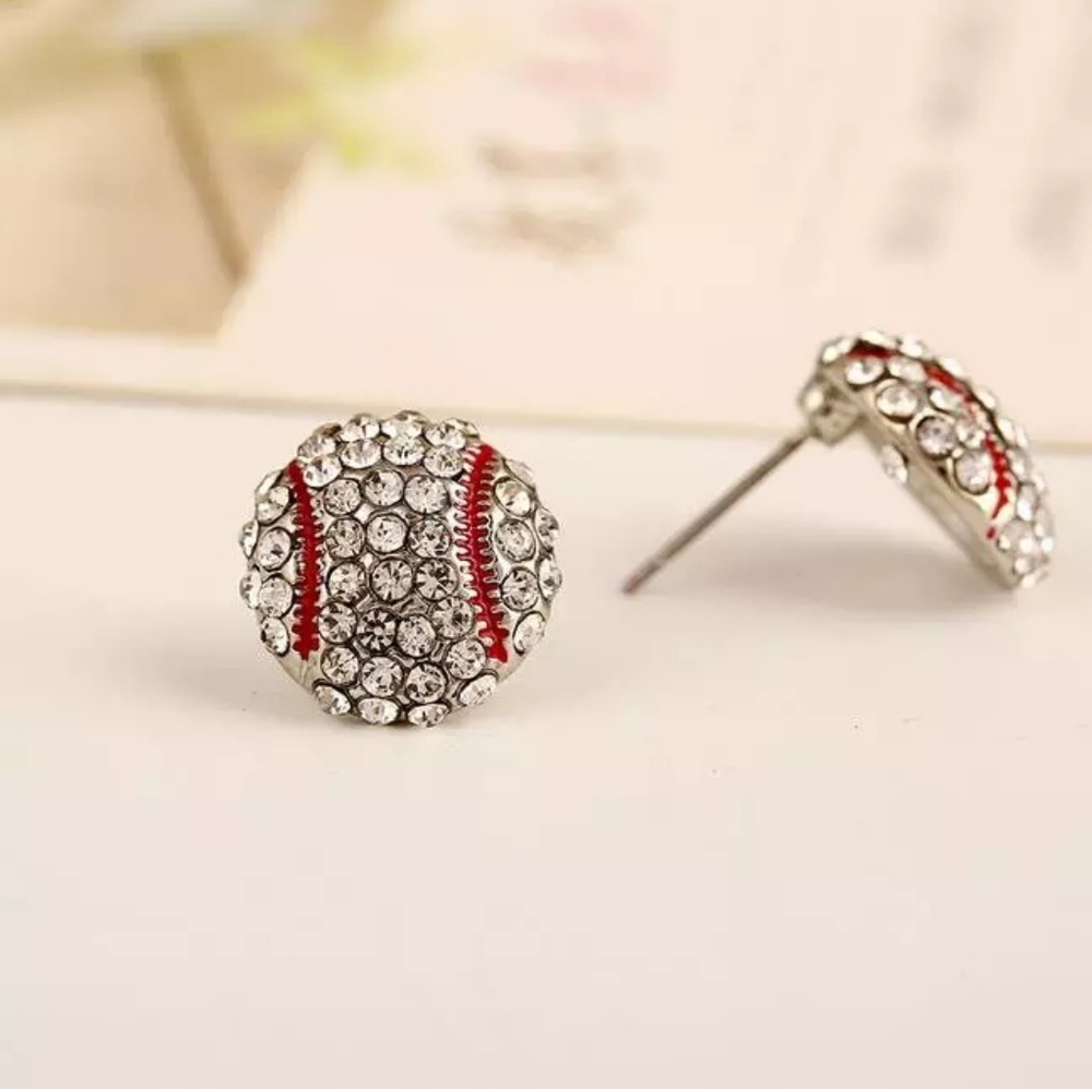 Baseball earrings for any MLB team